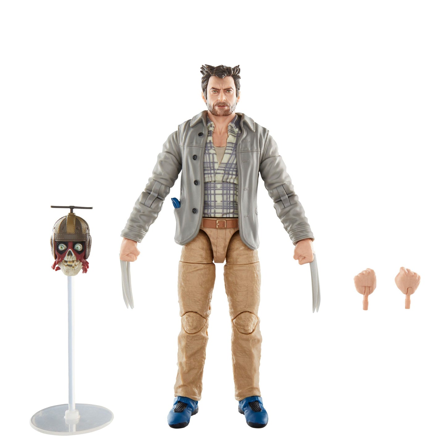 Marvel Legends - MCU Série Deadpool & Wolverine - Figurines de HEADPOOL & MARVEL'S LOGAN 15 cm