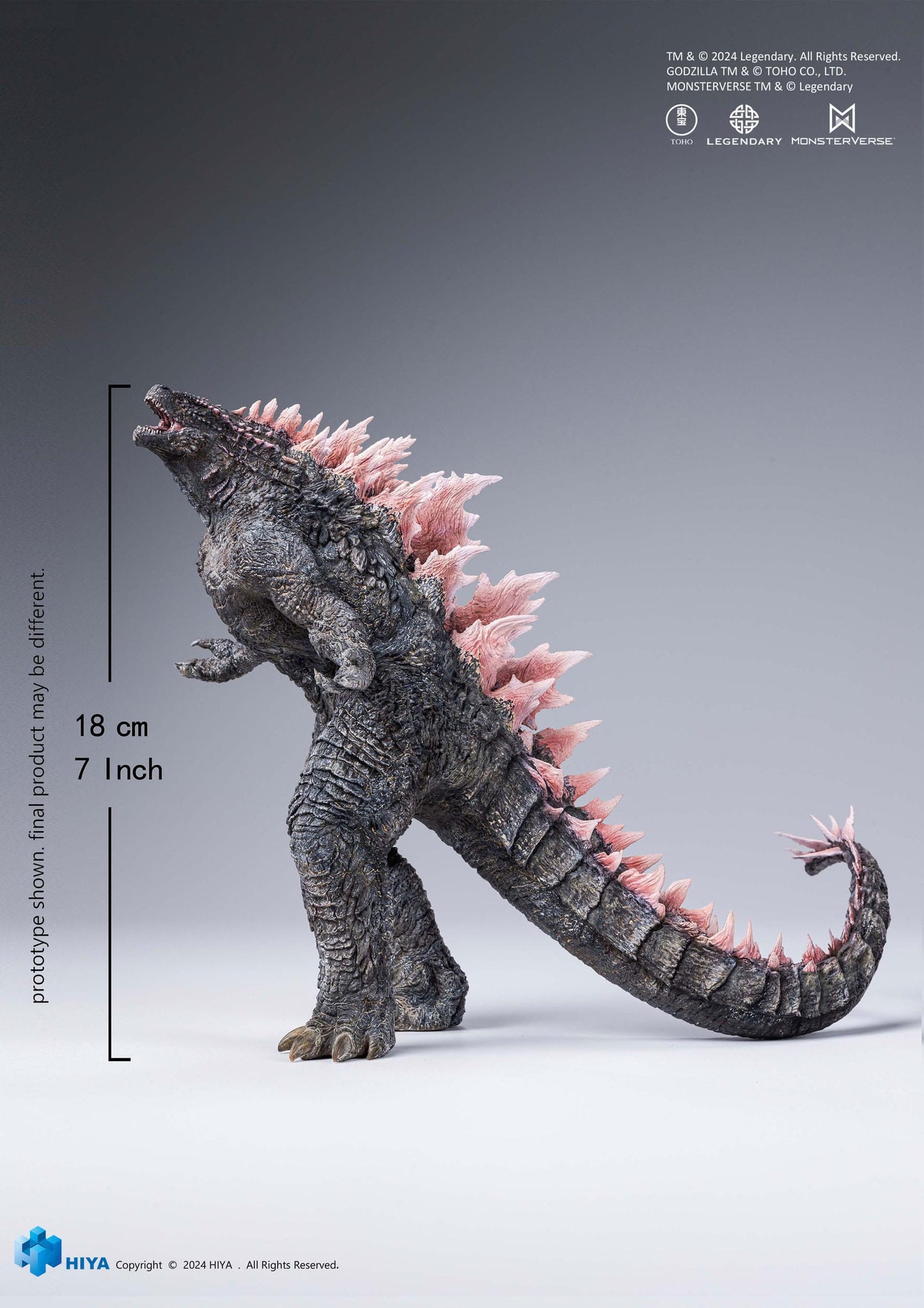 Godzilla x Kong: The New Empire - Série Exquisite - Figurine Stylist Godzilla Evolved Version - 18 cm