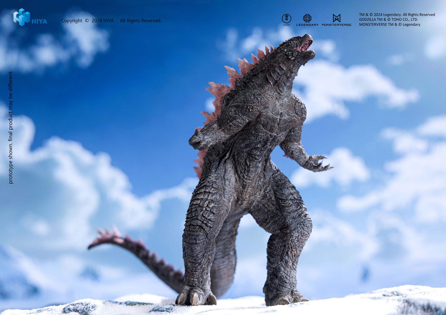 Godzilla x Kong: The New Empire - Série Exquisite - Figurine Stylist Godzilla Evolved Version - 18 cm