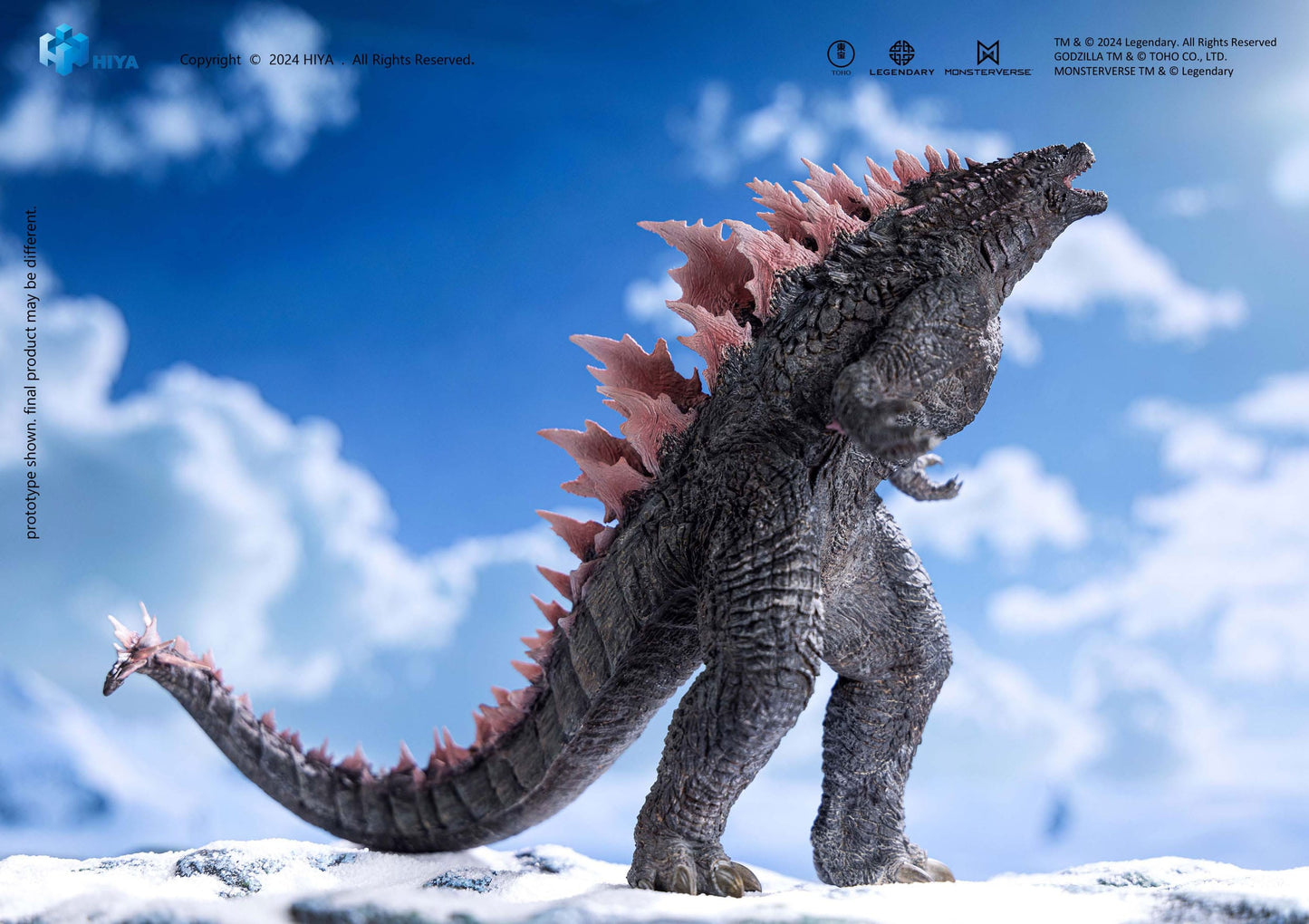 Godzilla x Kong: The New Empire - Série Exquisite - Figurine Stylist Godzilla Evolved Version - 18 cm