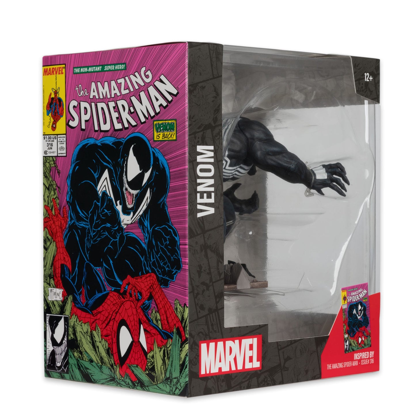 Marvel Collection - Statuette en PVC 1/10 Venom (The Amazing Spider-Man #316) - 16 cm