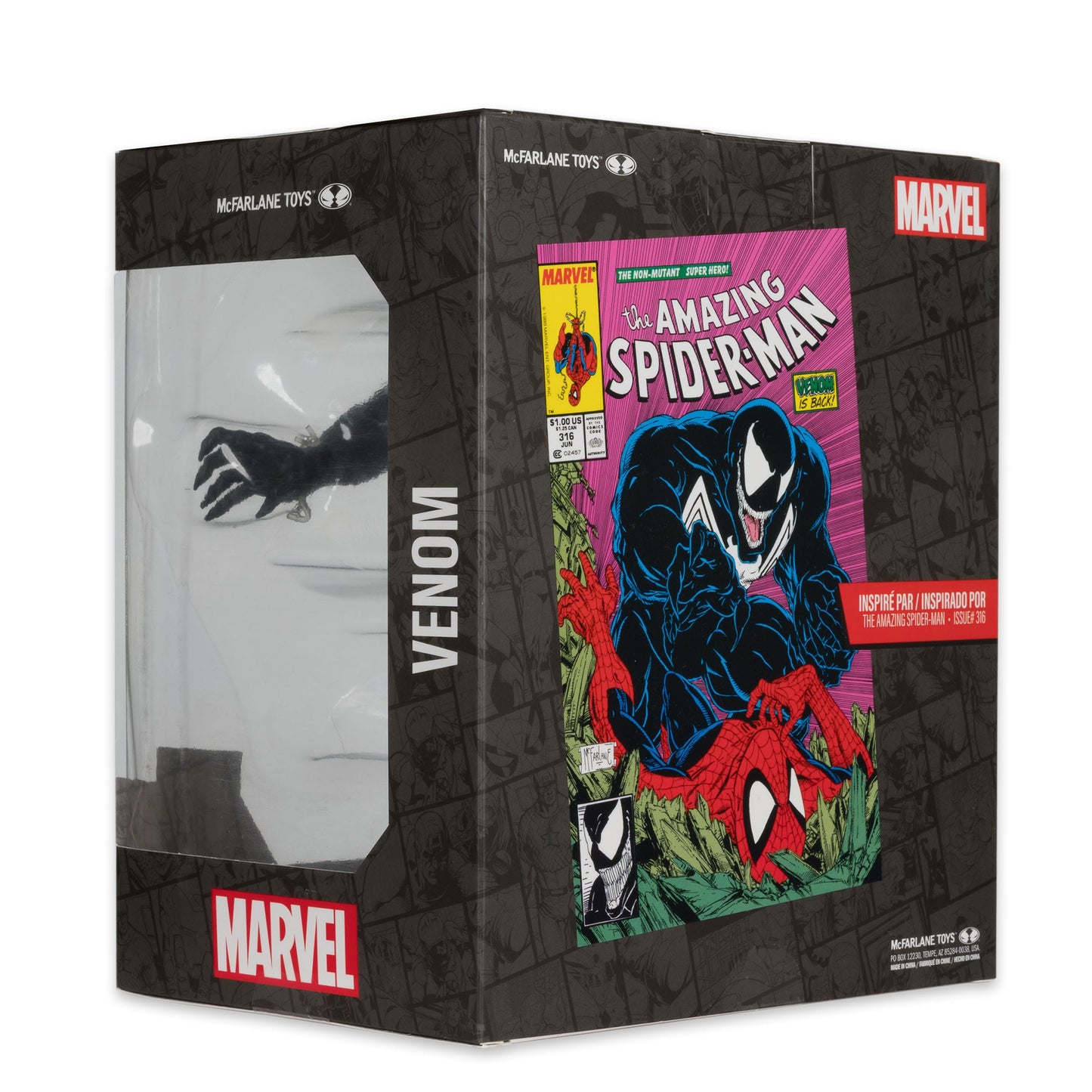 Marvel Collection - Statuette en PVC 1/10 Venom (The Amazing Spider-Man #316) - 16 cm