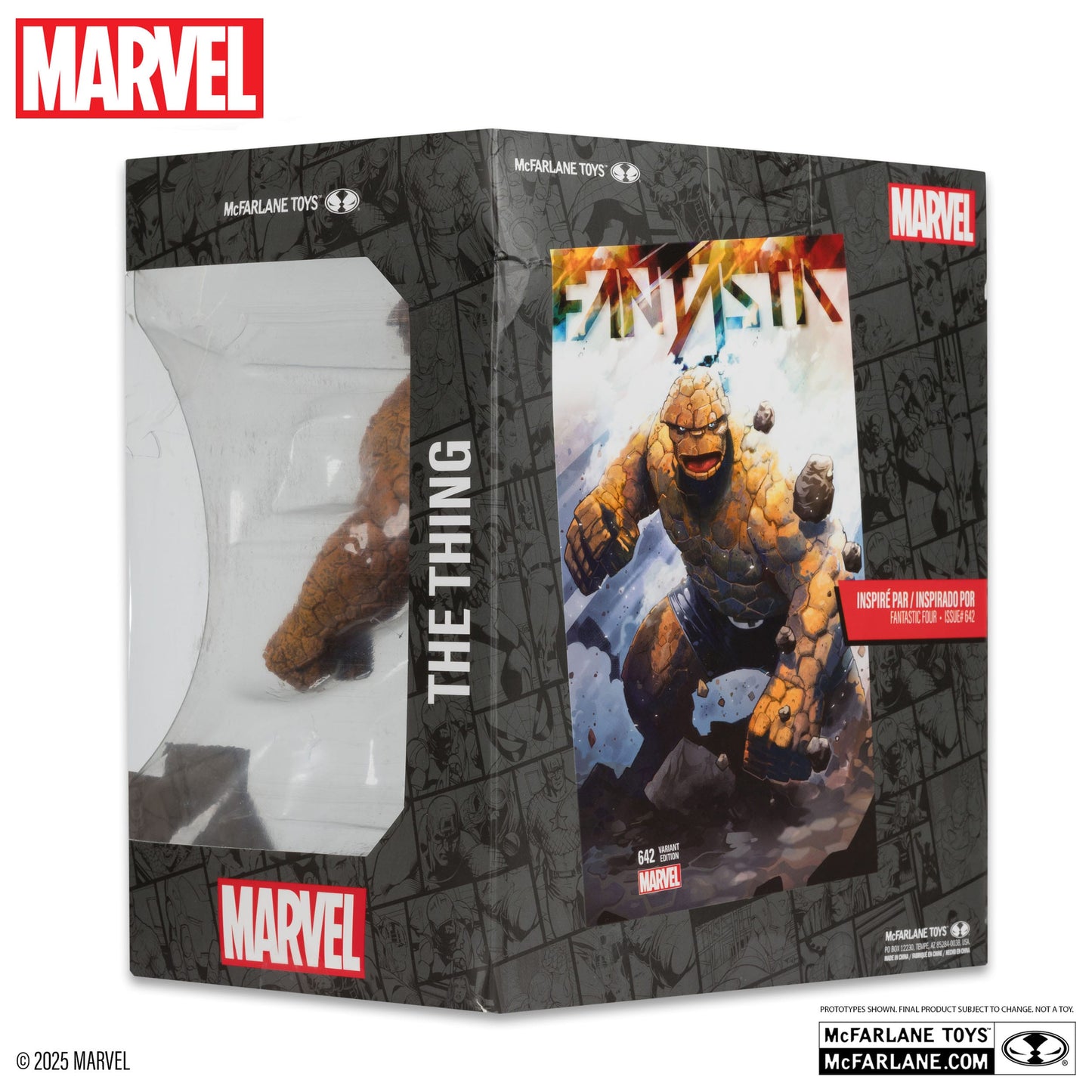 Marvel Collection - Statuette en PVC 1/10 de The Thing - La Chose (Fantastic Four #642) - 17 cm