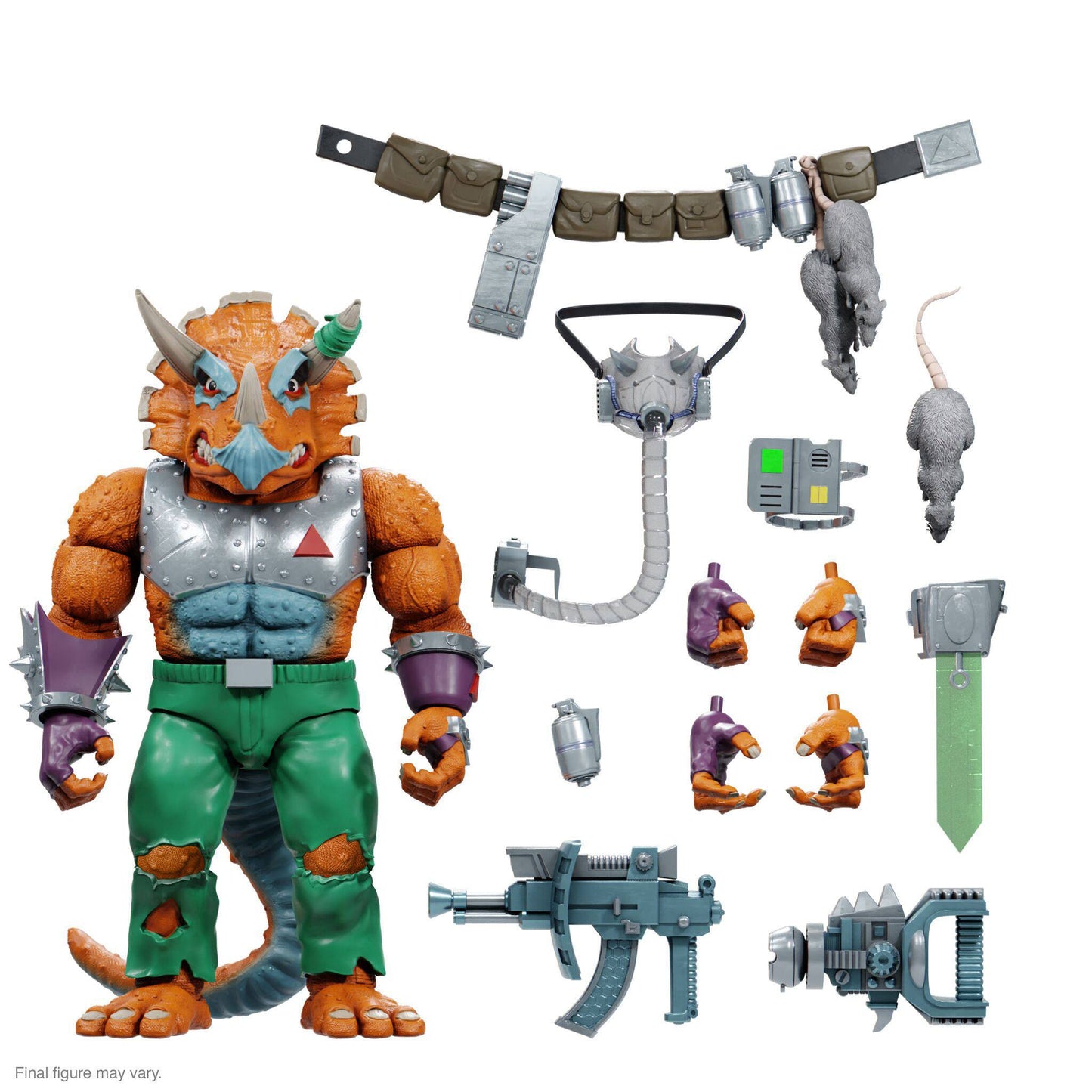TMNT - Série Ultimates - Figurine de TRICERATON - 20 cm