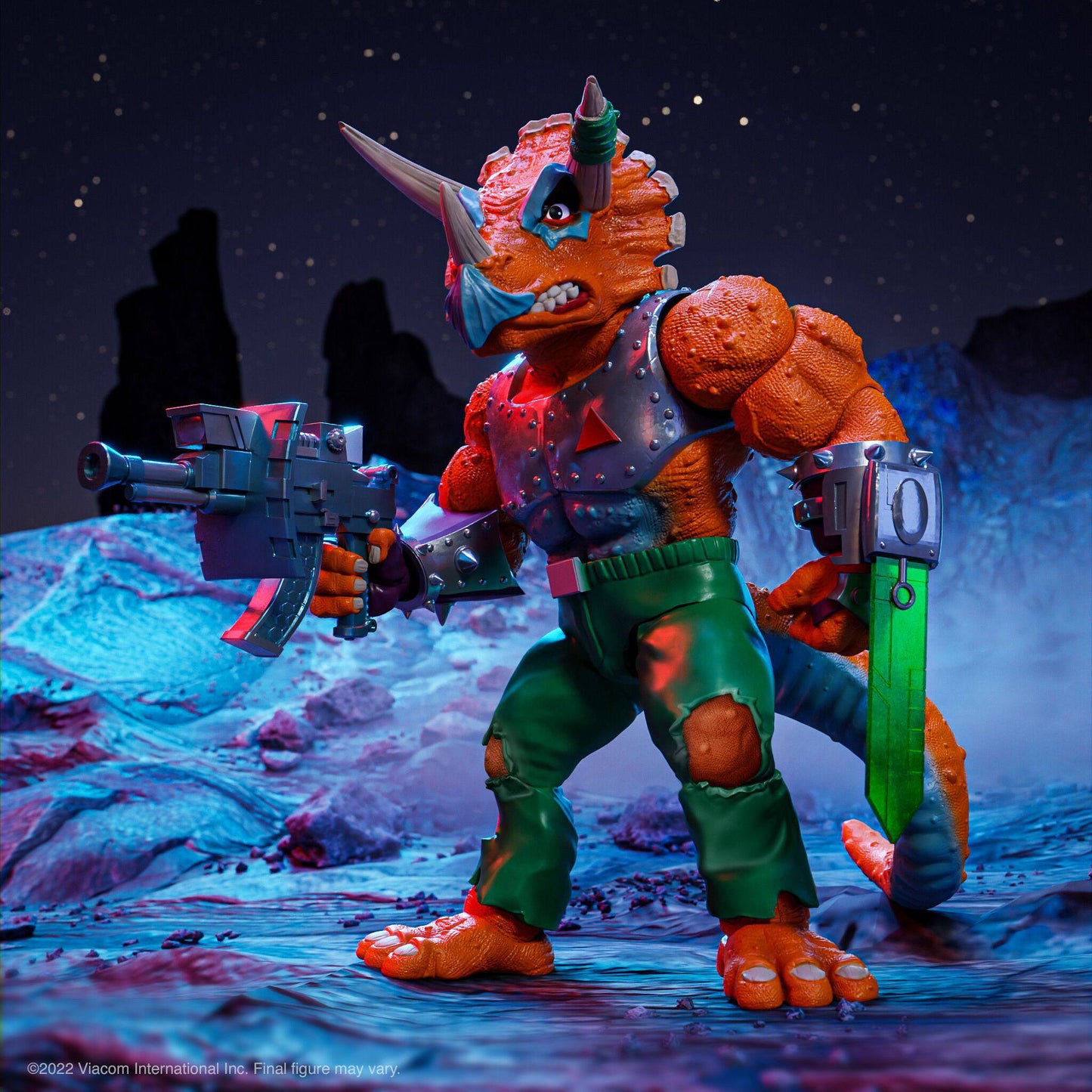 TMNT - Série Ultimates - Figurine de TRICERATON - 20 cm