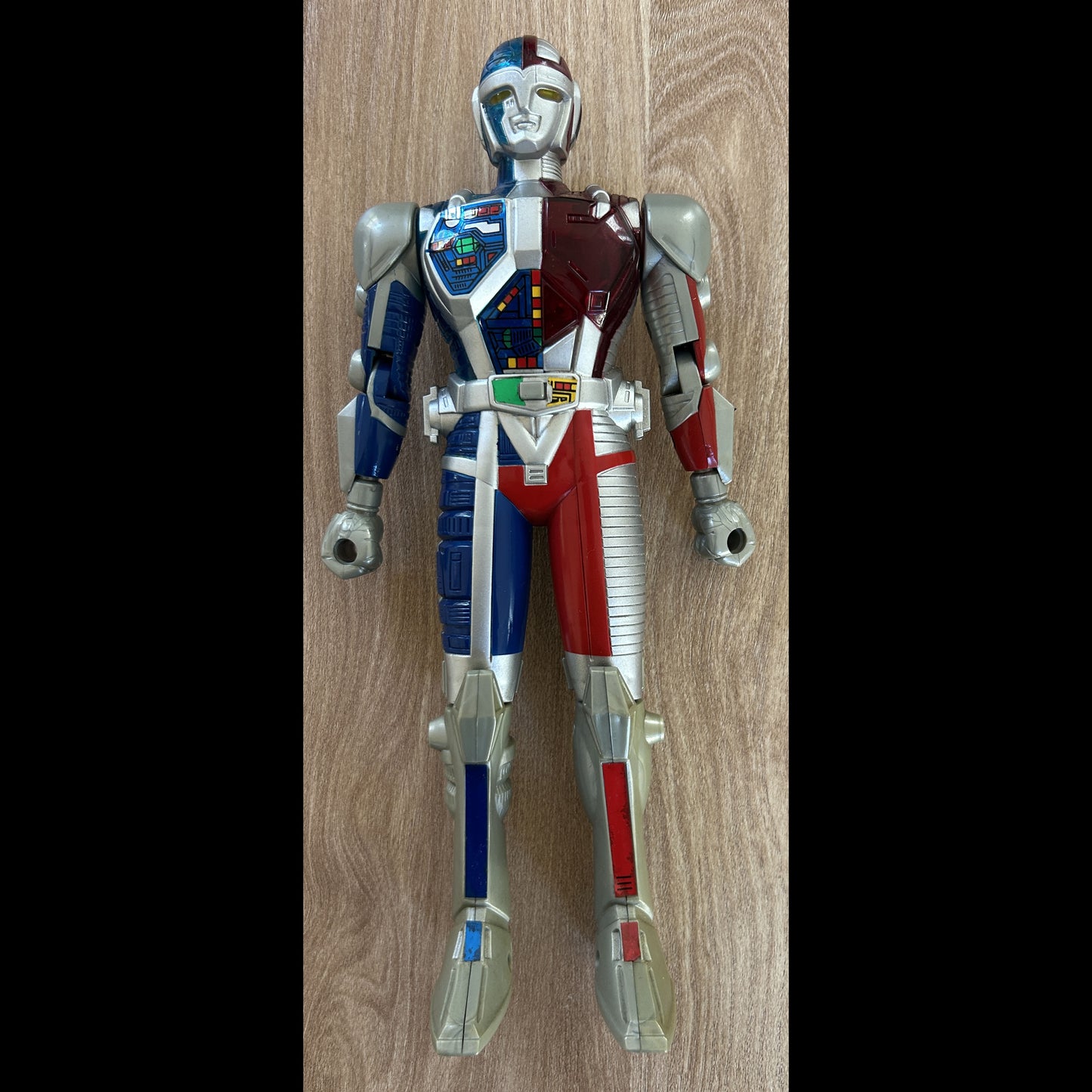 METALDER - Figurine articulée - 24 cm - 1987 - Avec effets lumineux !
