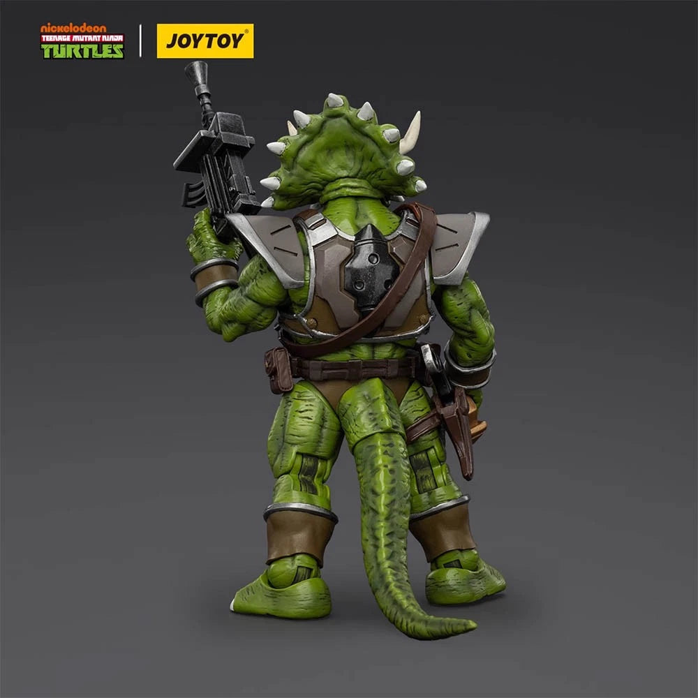 TMNT - Lot de 3 figurines 1/18ème - Triceraton Infantryman - Captain Zorax - Adjutant Zork - 13/14 cm
