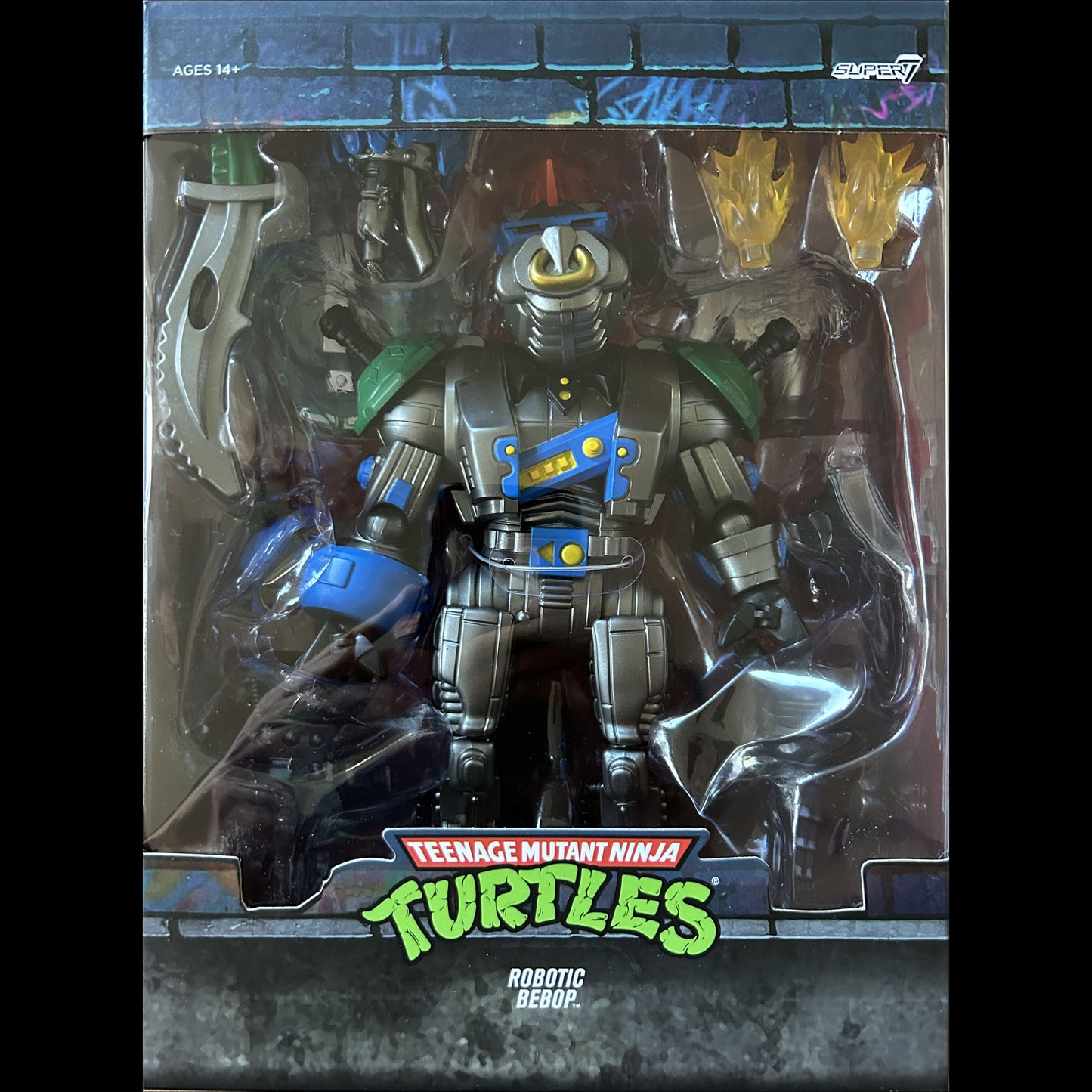 TMNT - Série Ultimates - Figurine de ROBOTIC BEBOP - 20 cm