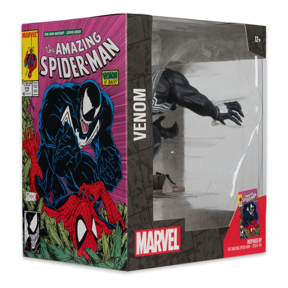Marvel Collection - Statuette en PVC 1/10 Venom (The Amazing Spider-Man #316) - 16 cm