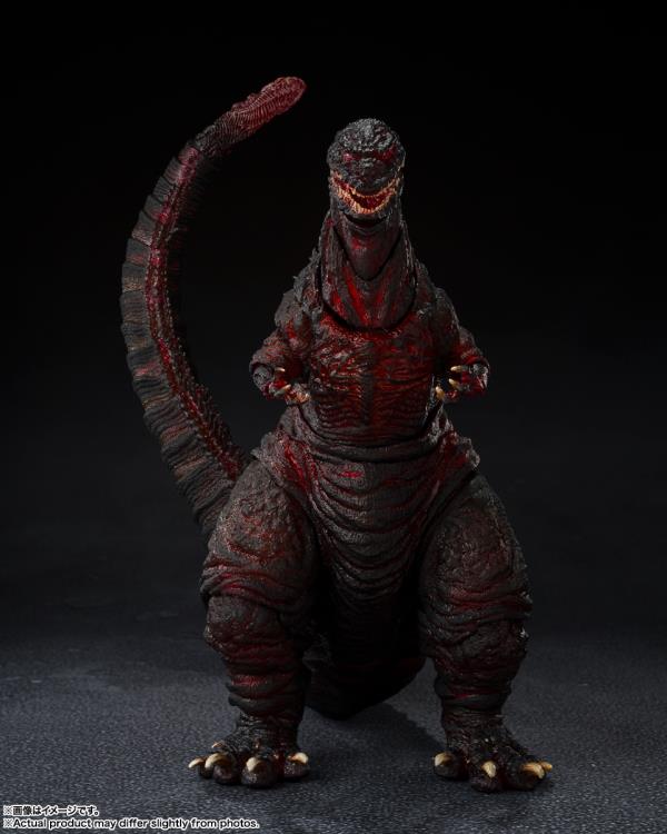 SHIN GODZILLA - S.H. Monsterarts - Figurine de GODZILLA (2016) - Version "The Fourth Night Combat" - Occasion
