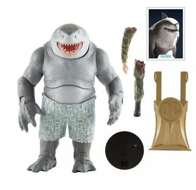 DC MULTIVERSE - KING SHARK - Suicide squad - GOLD LABEL