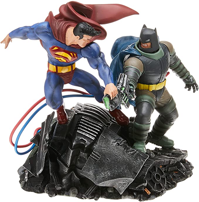 DC Comics: STATUE Batman vs Superman - DIAMOND DIRECT - Rare