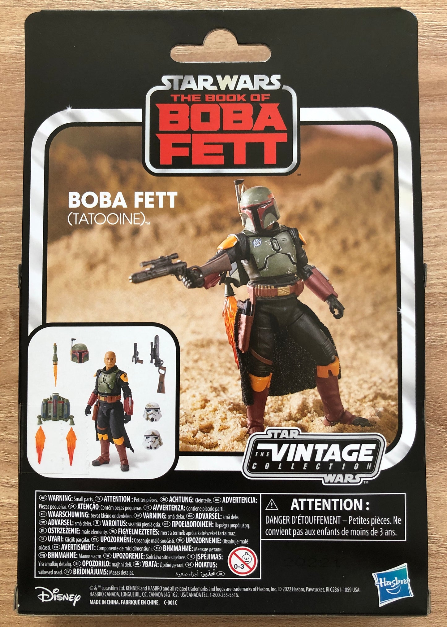 STAR WARS THE BOOK OF BOBA FETT - TVC - Vintage Collection - BOBA FETT TATOOINE