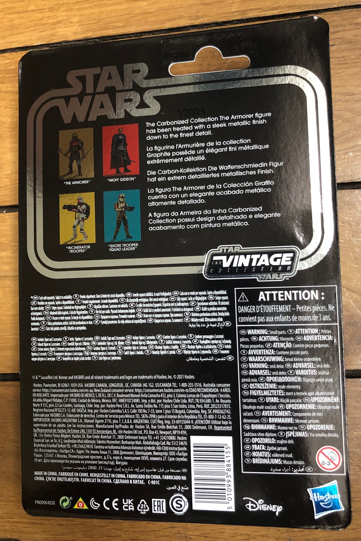 STAR WARS The Mandalorian - TVC - Vintage Collection - Série Carbonized Graphite - THE ARMORER