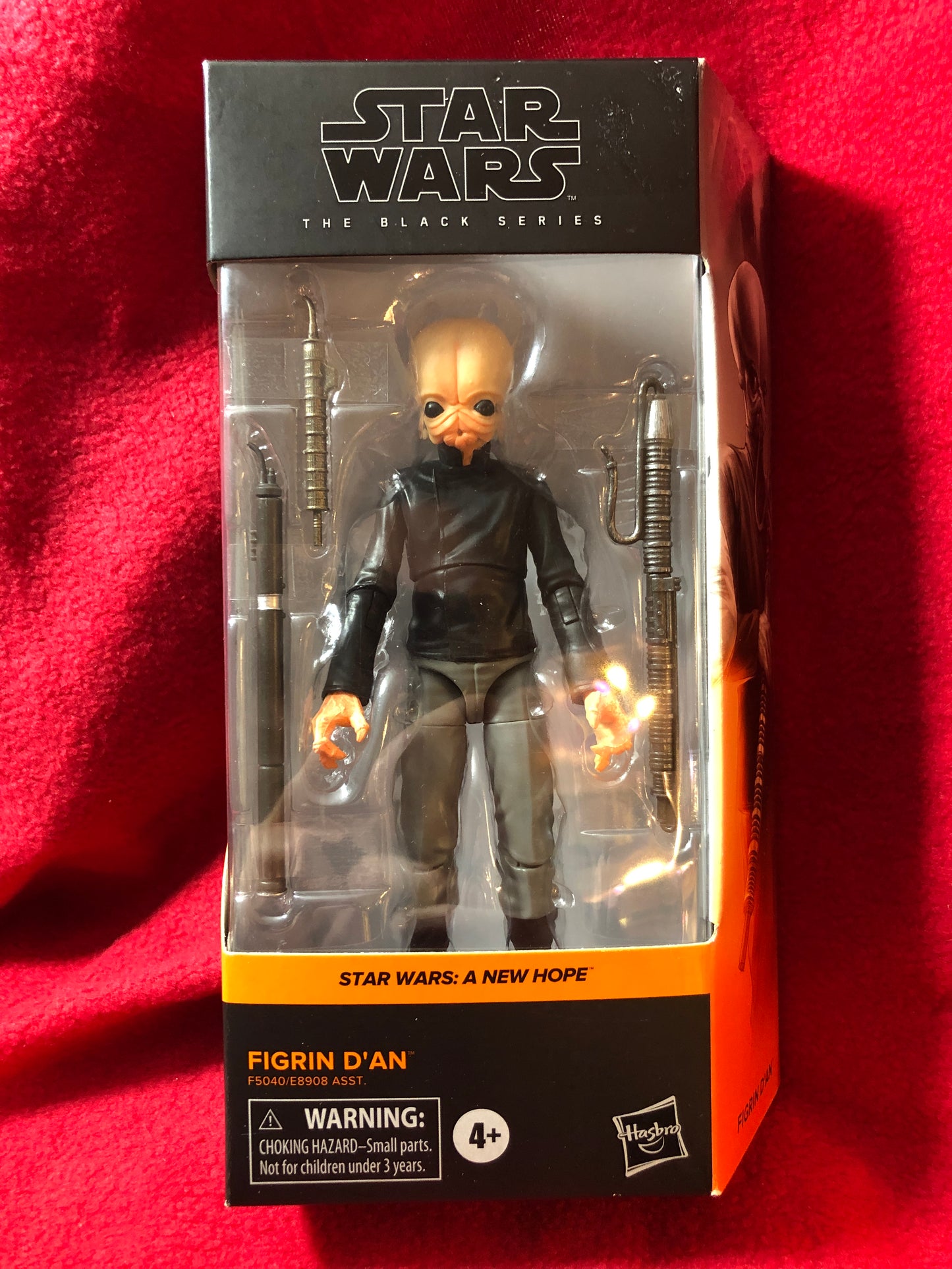 STAR WARS : A NEW HOPE - The Black Series - Figurine de FIGRIN D'AN *Boîte abimée"