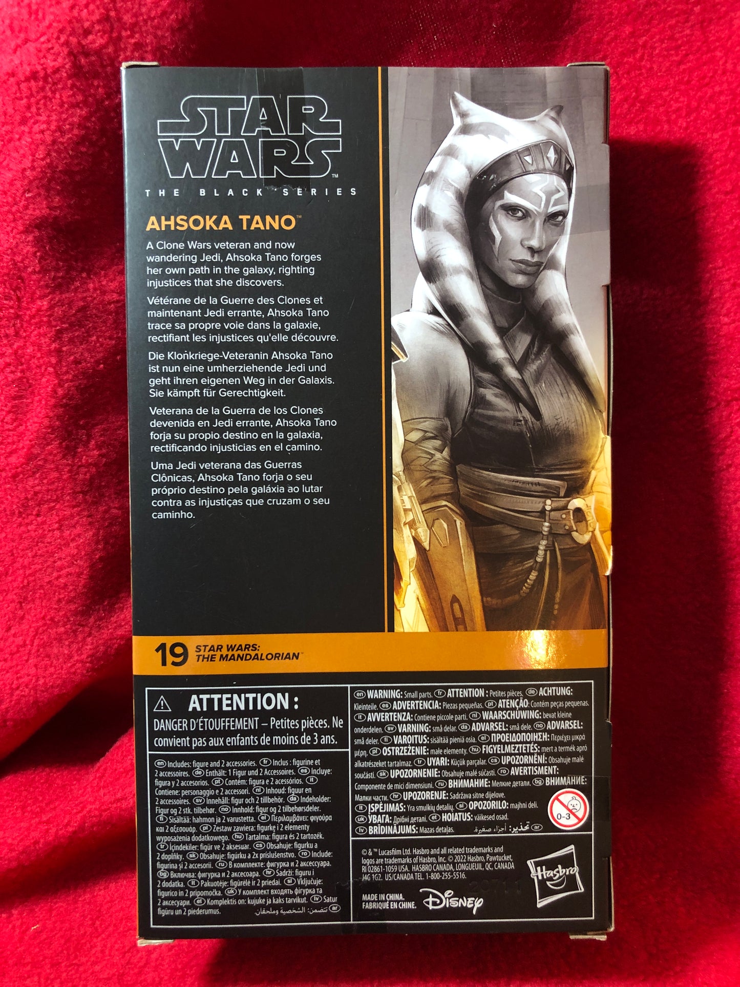 STAR WARS : THE MANDALORIAN - The Black Series - AHSOKA TANO