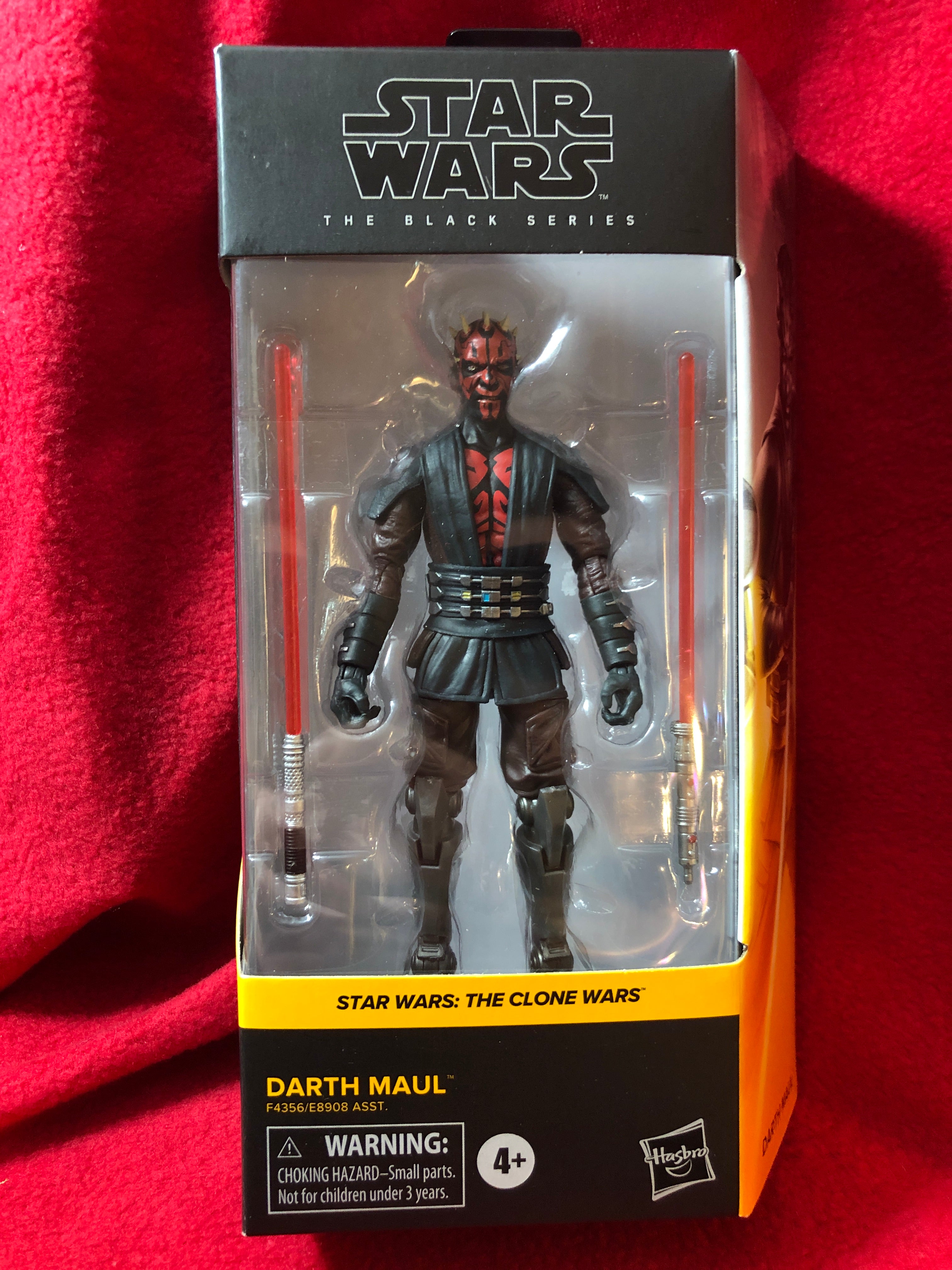 STAR WARS THE CLONE WARS Black Series figurine Darth Maul PVC