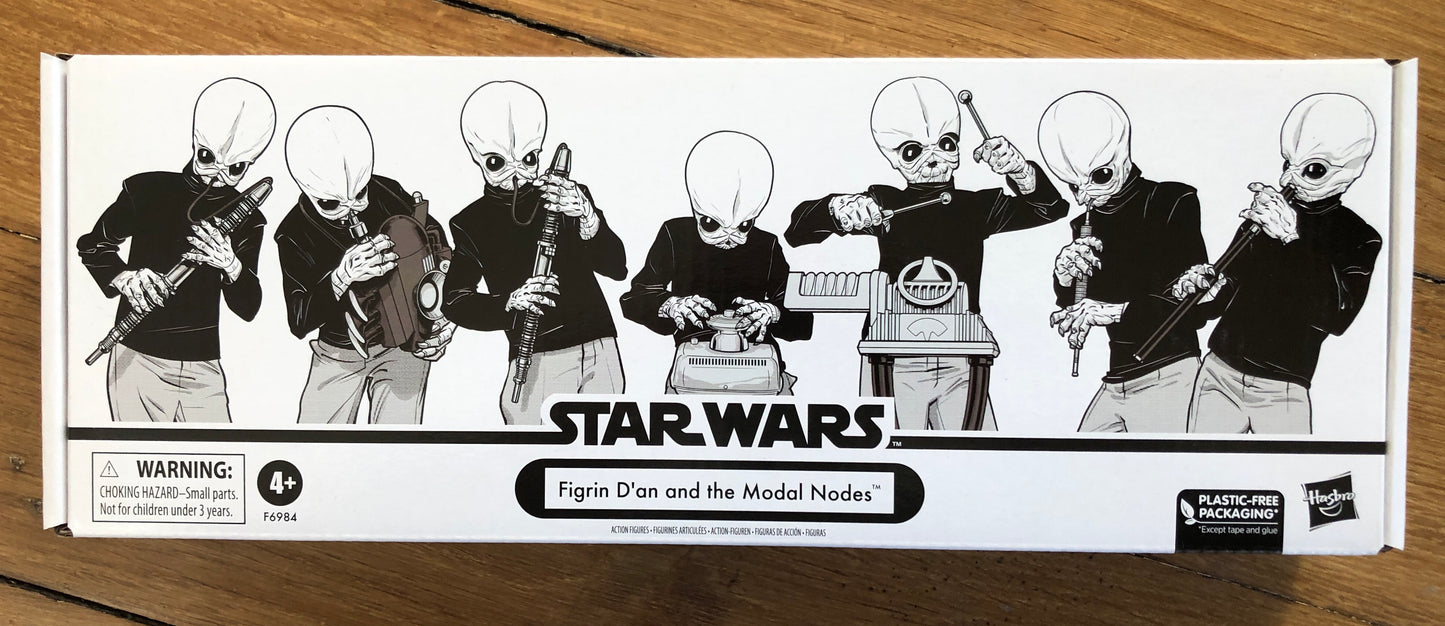 STAR WARS - TVC The Vintage Collection - FIGRIN D'AN THE AND MODAL NODES - Coffret 7 figurines