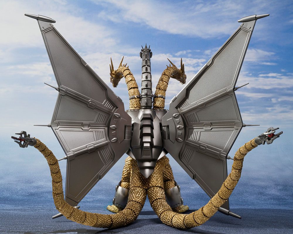 GODZILLA - S.H. Monsterarts - Figurine de Mecha King Ghidorah - Decisive Battle Special Set - 25 cm