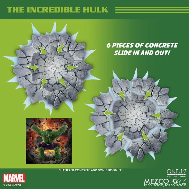 Marvel - Mezco One : 12 Collective - Figurine de HULK