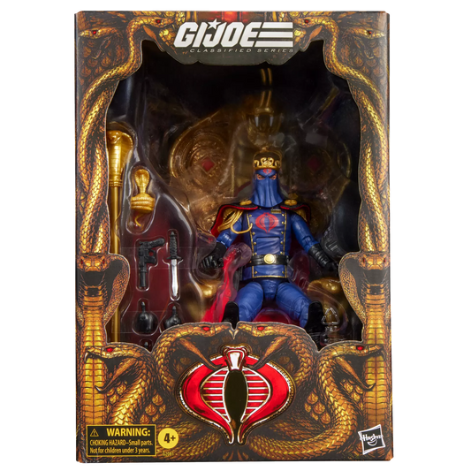 GI Joe - Classified Series 221 - Commandant Cobra en uniforme de cérémonie et son trône - 16 cm