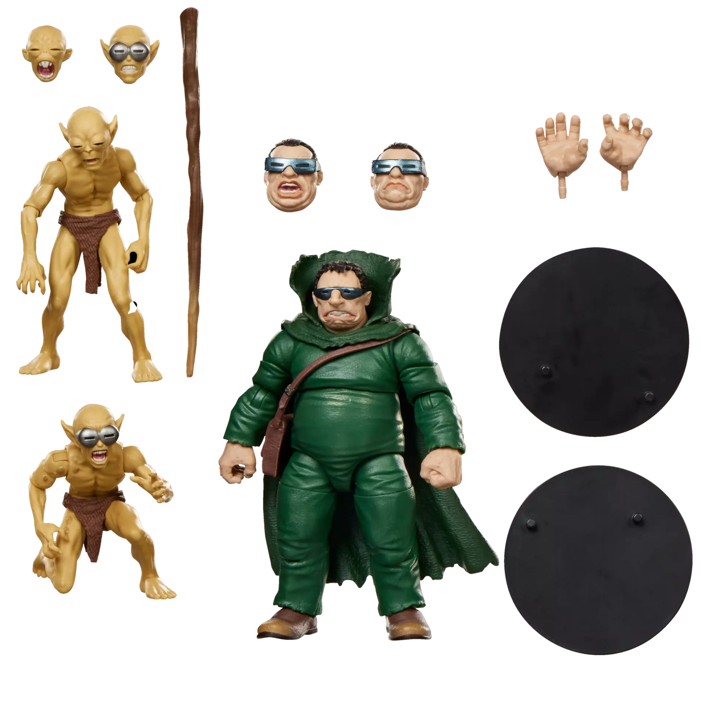 Marvel Legends - Fantastic Four - Figurine de Mole Man et Moloids - L'Homme-Taupe en VF - 15 cm
