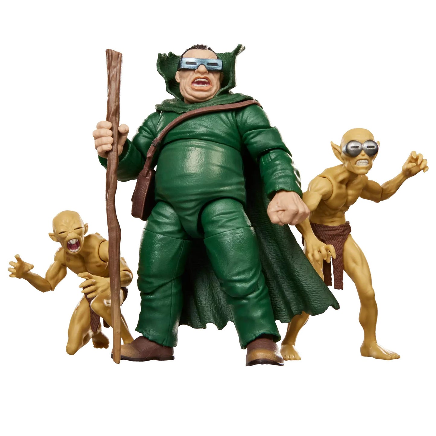 Marvel Legends - Fantastic Four - Figurine de Mole Man et Moloids - L'Homme-Taupe en VF - 15 cm