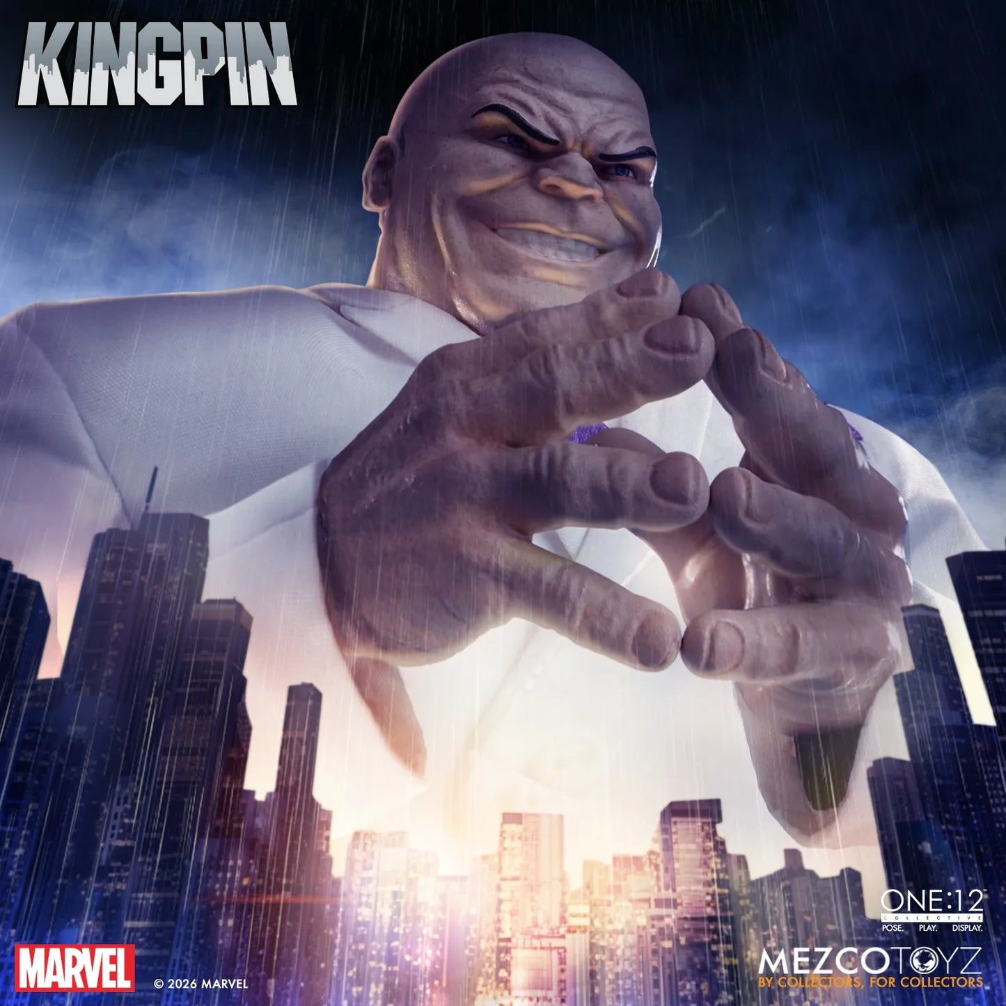 Marvel - Mezco One : 12 Collective - Figurine de KINGPIN - LE CAÏD (en VF)