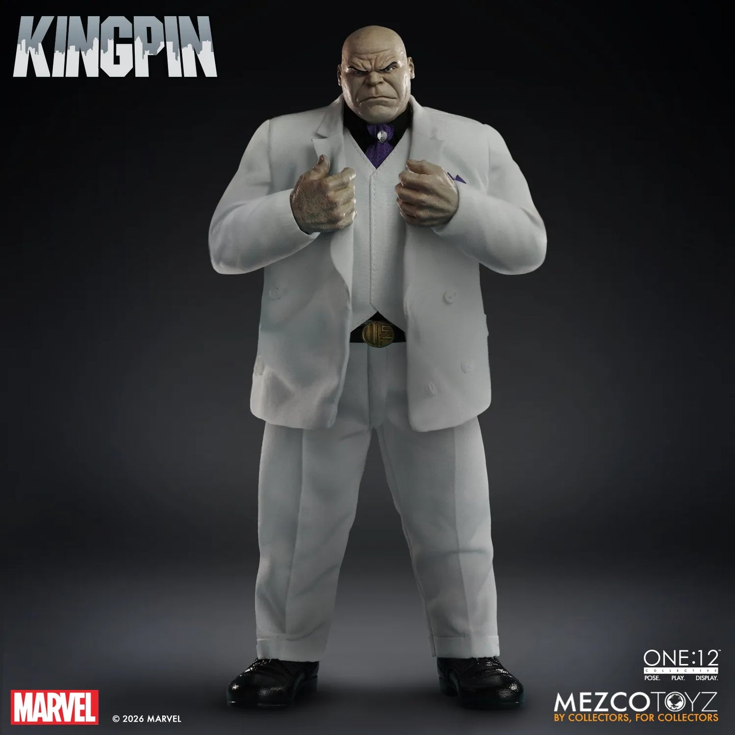 Marvel - Mezco One : 12 Collective - Figurine de KINGPIN - LE CAÏD (en VF)