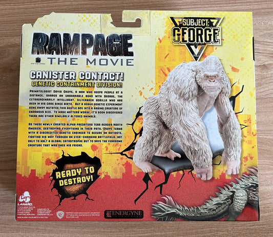 RAMPAGE - Coffret Canister Contact - Figurine de Dwayne Johnson
