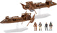 STAR WARS - Micro Galaxy Squadron 0091 - Clash at Carkoon Battle Pack avec 4 figurines