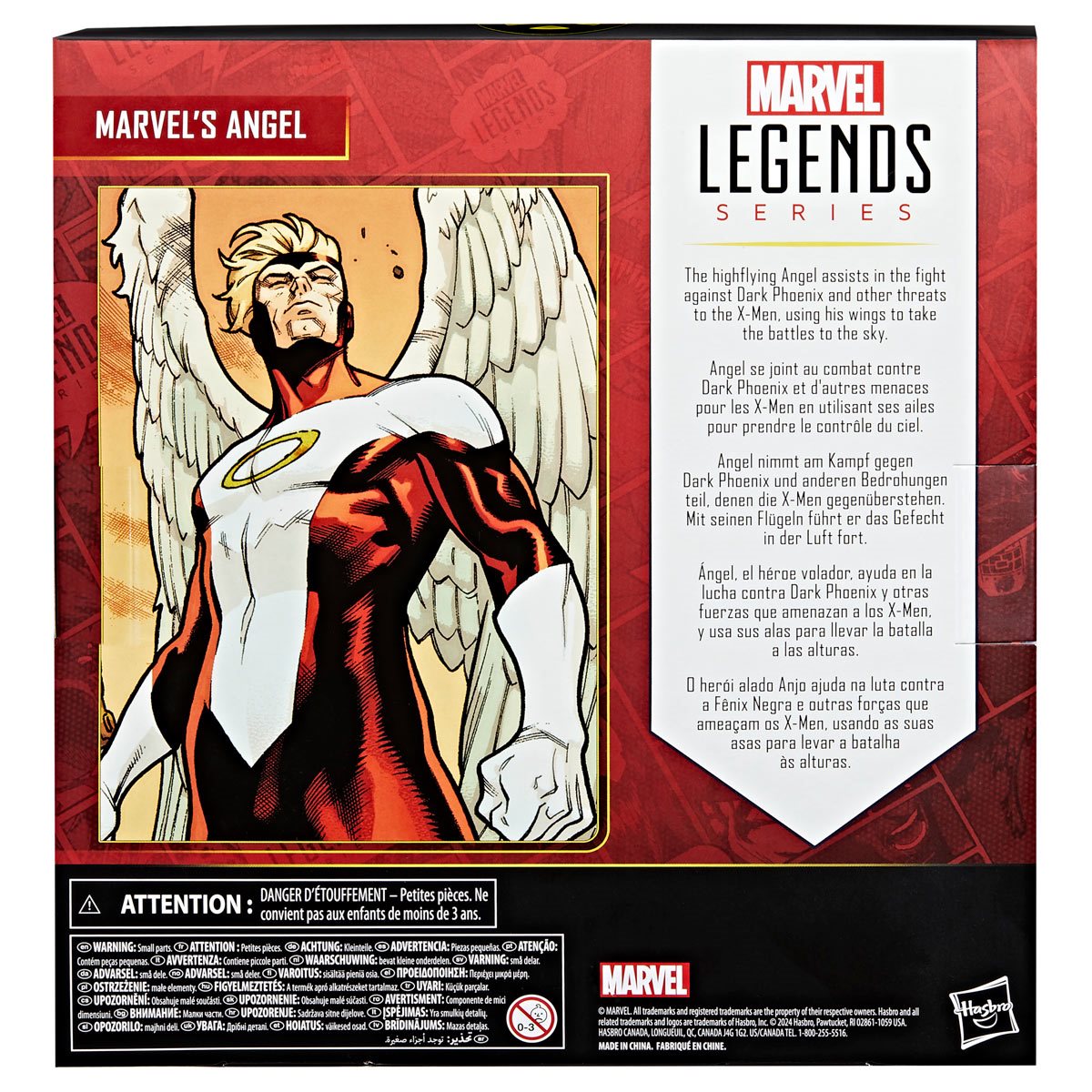 Marvel Legends - Série X-Men - Figurine Deluxe ANGEL