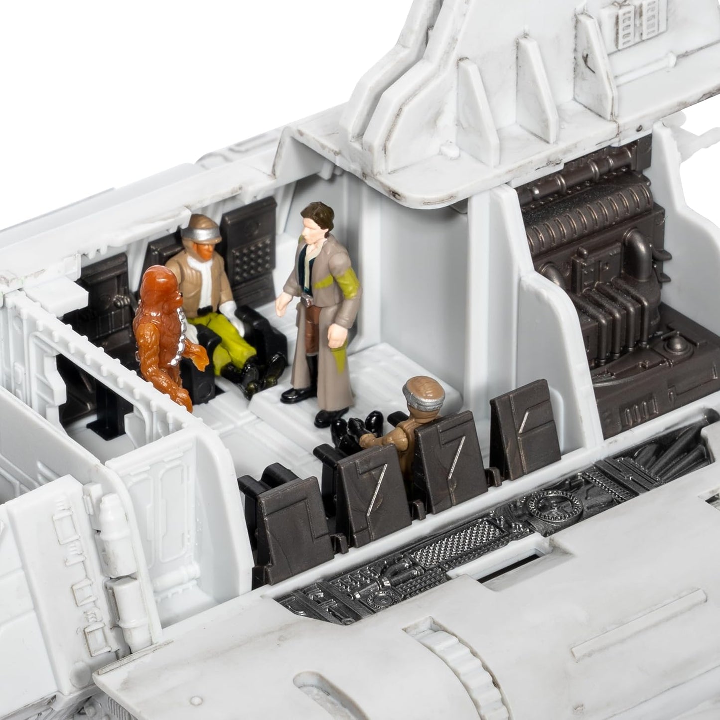 STAR WARS - Micro Galaxy Squadron 0177 - Série 7 - Tydirium Shuttle + 4 mini figurines
