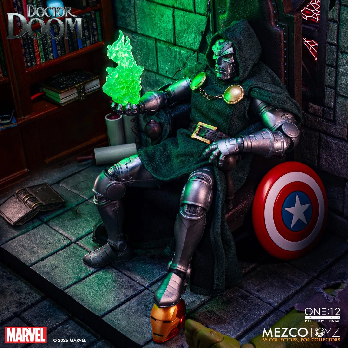 Marvel - Mezco One : 12 Collective - Figurine de DOCTOR DOOM - Docteur Fatalis (en VF)