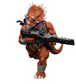 TMNT - Lot de 3 figurines 1/18ème - Triceraton Infantryman - Captain Zorax - Adjutant Zork - 13/14 cm