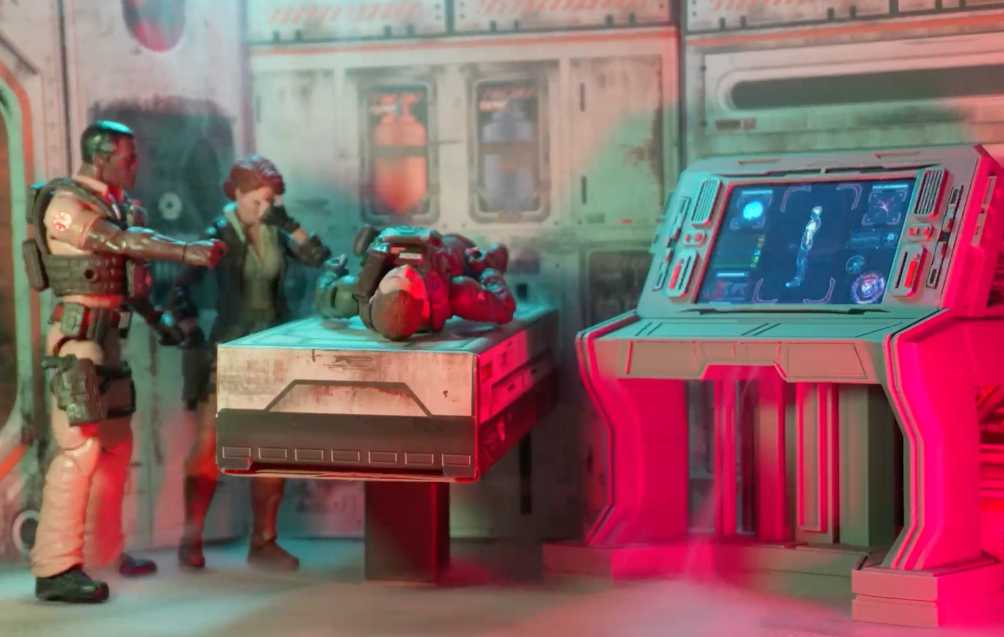 "The Command Console" - Console informatique pour vos dioramas 1/12 ou 1/18 ! - 5 vidéos !