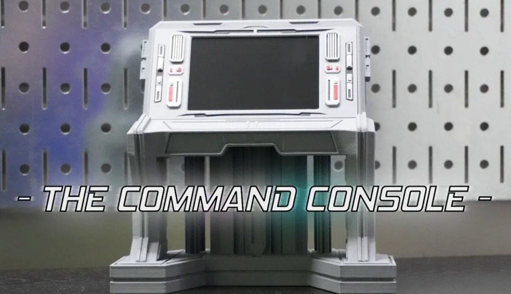 "The Command Console" - Console informatique pour vos dioramas 1/12 ou 1/18 ! - 5 vidéos !