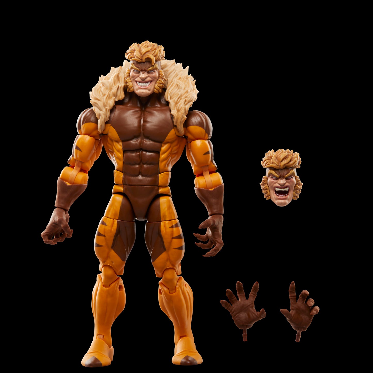 Marvel Legends - Série X-Men - Pack de 2 figurines SABRETOOTH & LOGAN (Wolverine)