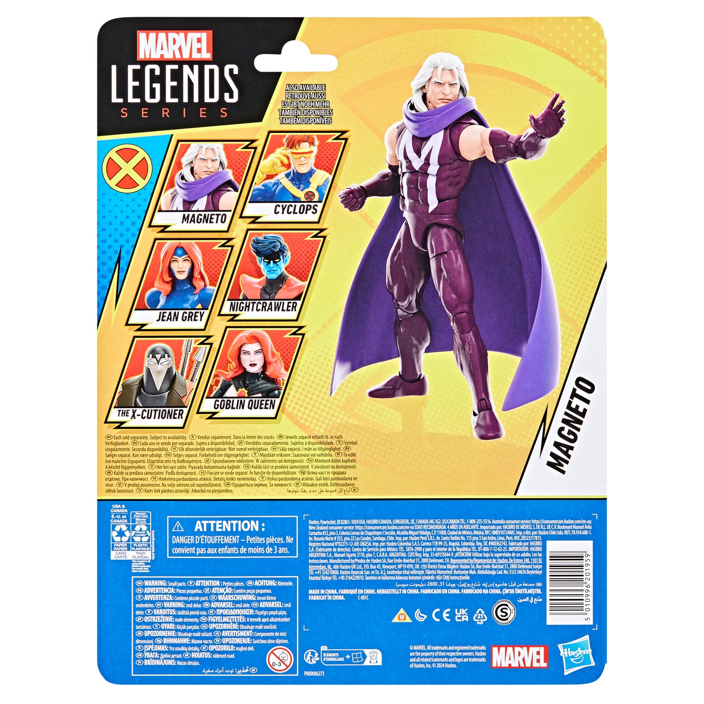 Marvel Legends - Série X-Men 97 - Figurine de MAGNETO