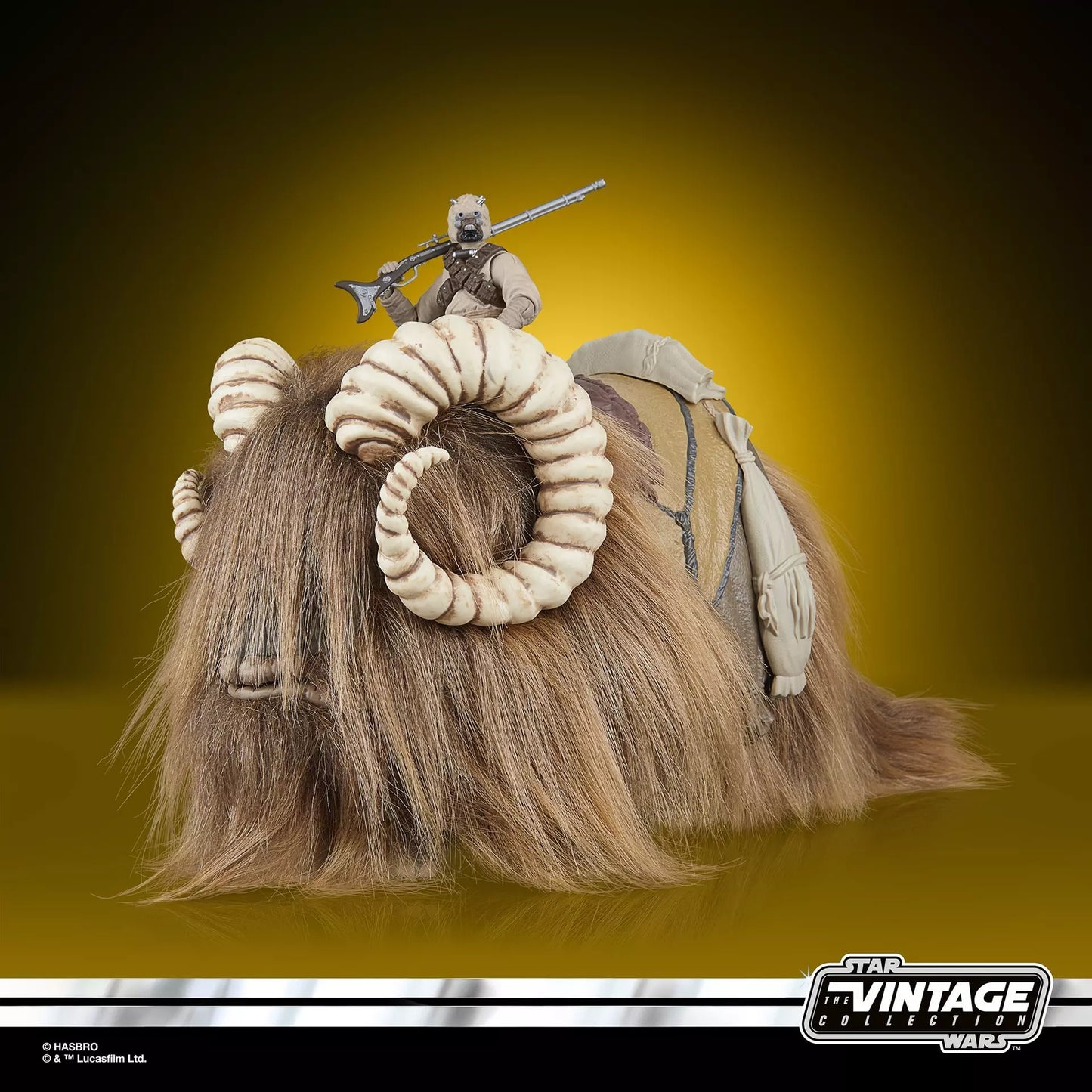 Star Wars - The Vintage Collection - Bantha et figurine du Tusken Raider - Exclusivité HasbroPulse