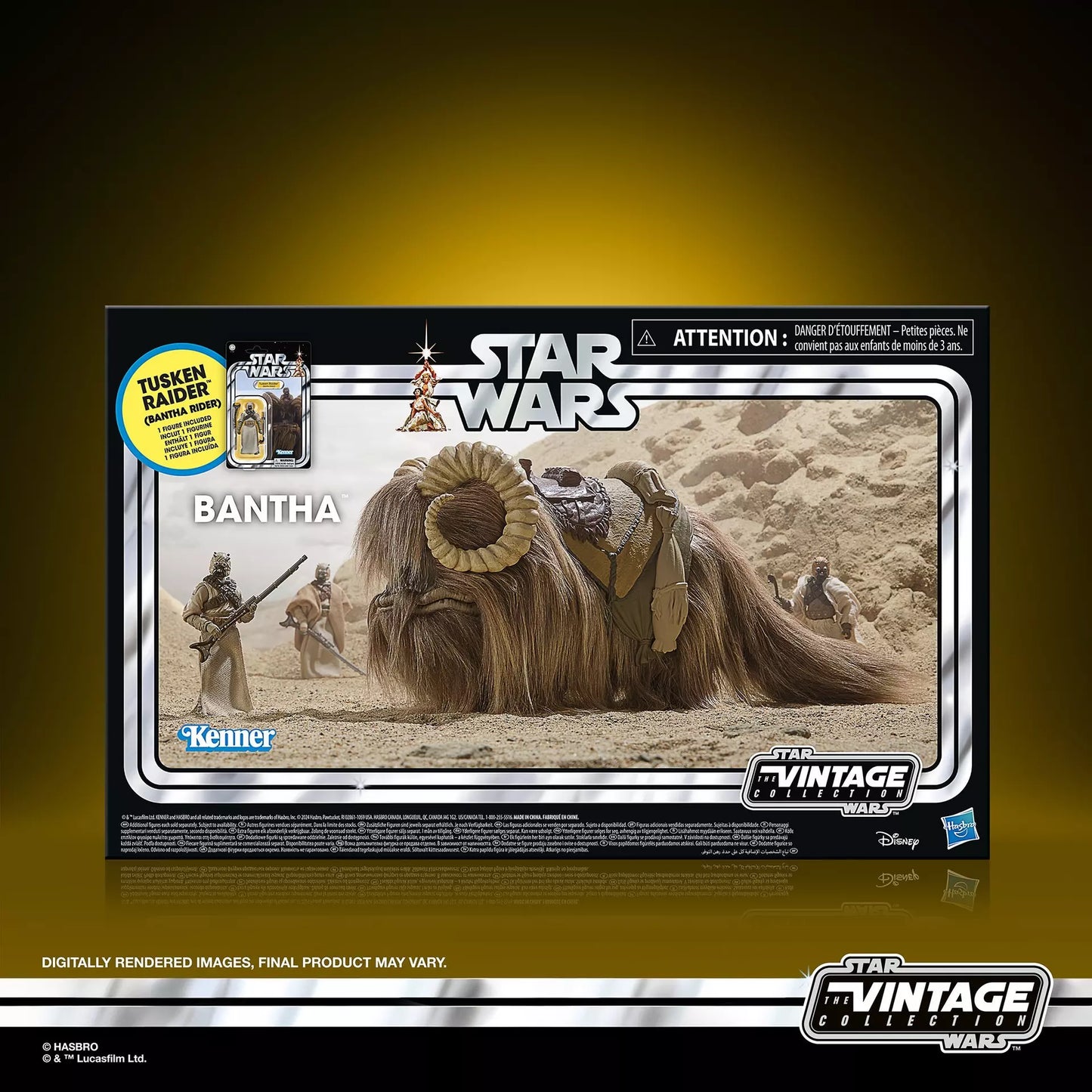 Star Wars - The Vintage Collection - Bantha et figurine du Tusken Raider - Exclusivité HasbroPulse