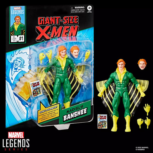 Marvel Legends - Figurine de BANSHEE - 15 cm