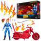 Marvel Legends - Ghost Rider Johnny Blaze et sa moto - 15 cm