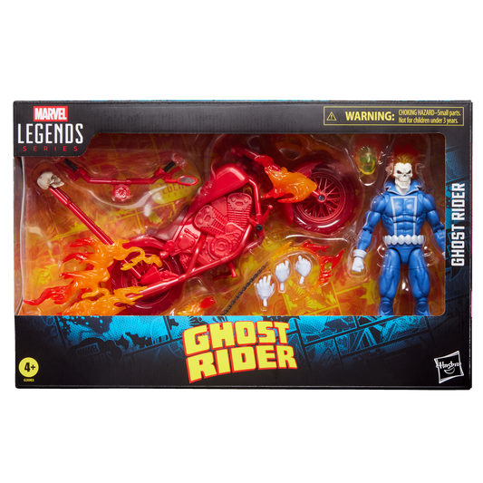 Marvel Legends - Ghost Rider Johnny Blaze et sa moto - 15 cm