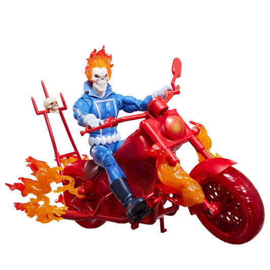 Marvel Legends - Ghost Rider Johnny Blaze et sa moto - 15 cm
