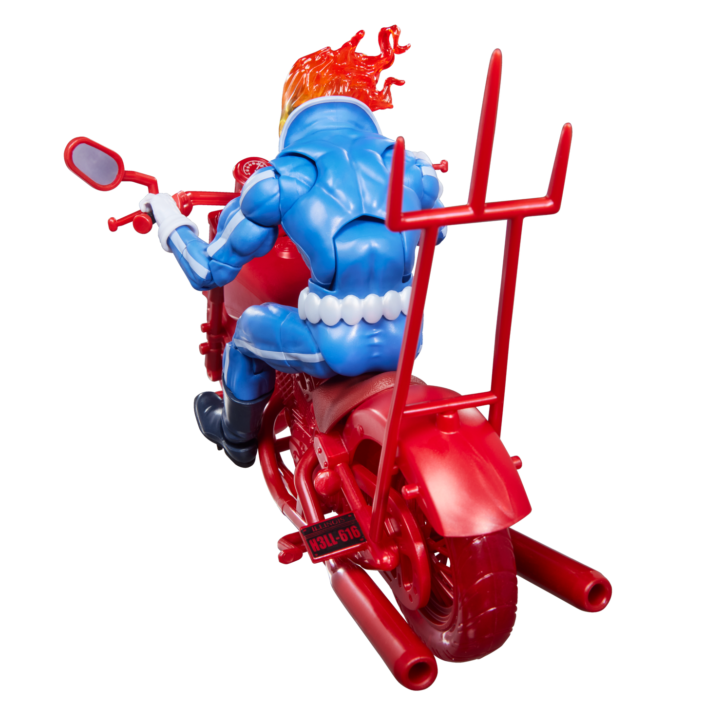 Marvel Legends - Ghost Rider Johnny Blaze et sa moto - 15 cm