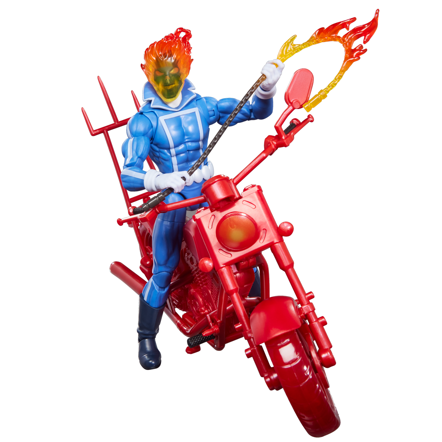 Marvel Legends - Ghost Rider Johnny Blaze et sa moto - 15 cm