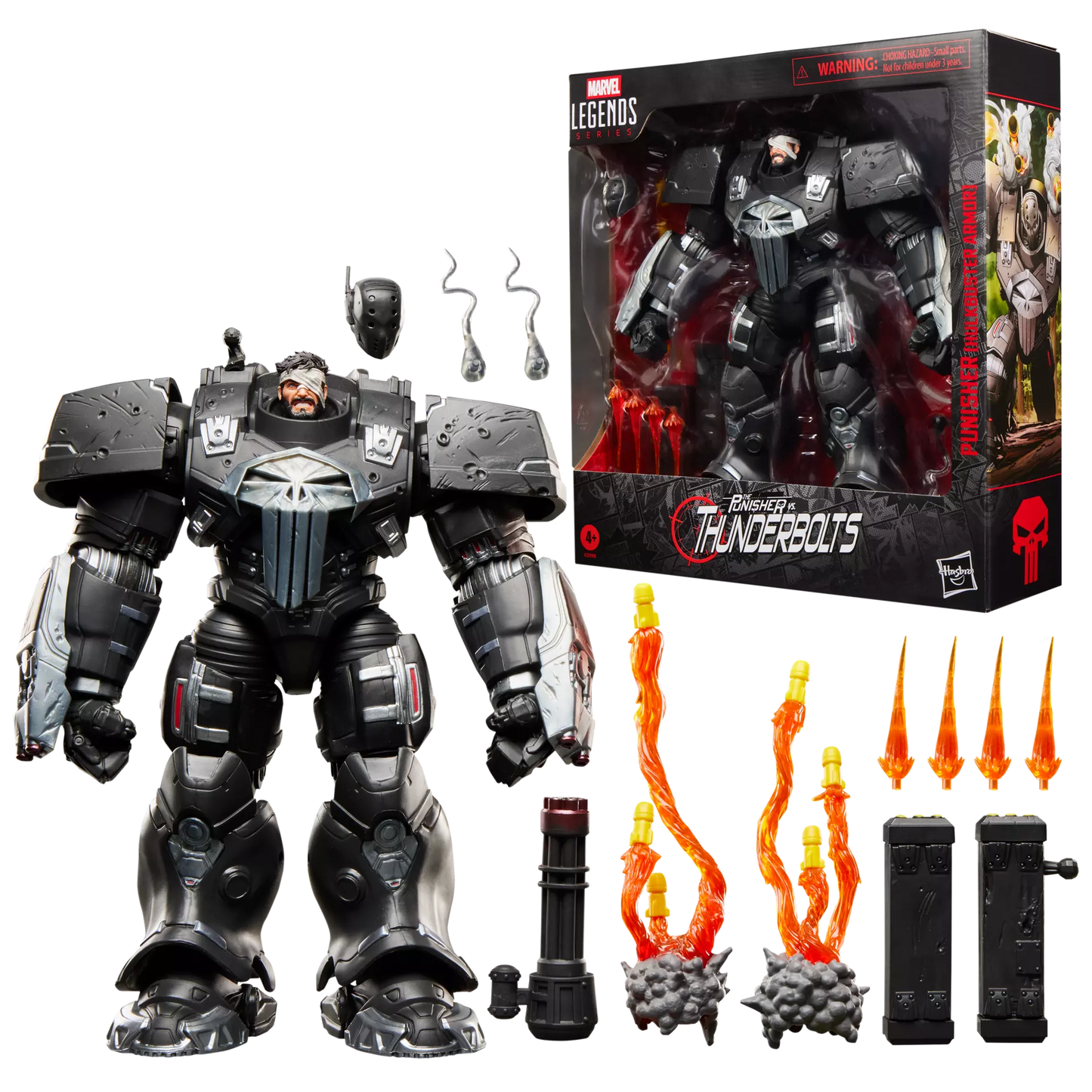 Marvel Legends - The Punisher vs Thunderbolts - Figurine Punisher Hulkbuster Armor - 23 cm