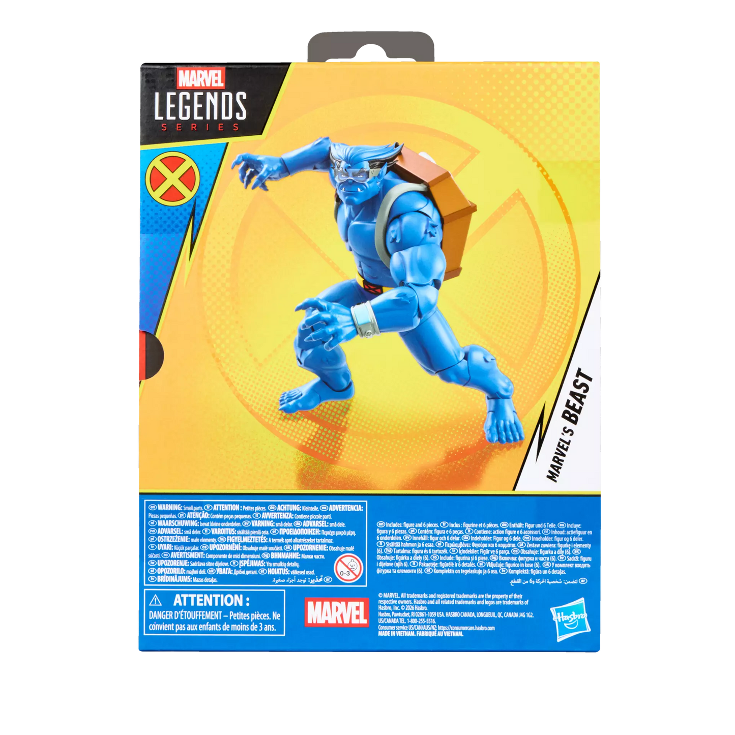 Marvel Legends - X-Men '97 - Figurine de Beast Man - Le Fauve en VF - 15 cm