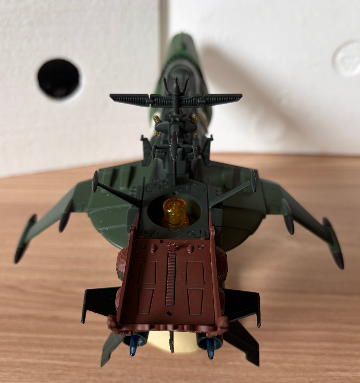 ALBATOR Captain Harlock - ATLANTIS Arcadia - SGM-24 SKULL VERSION VERT RENEWAL